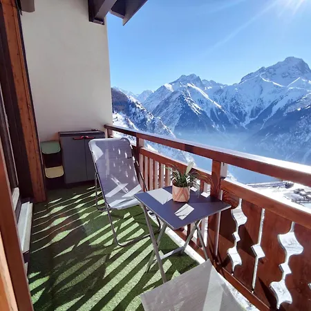 Апартаменты La Belle Vue Les 2 Alpes Ле дез Альп