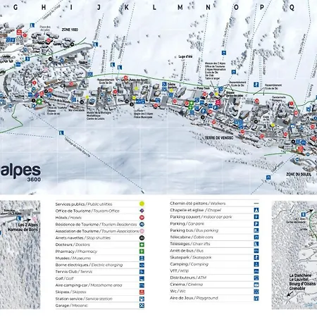 La Belle Vue Les 2 Alpes Lejlighed