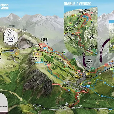Lejlighed La Belle Vue Les 2 Alpes